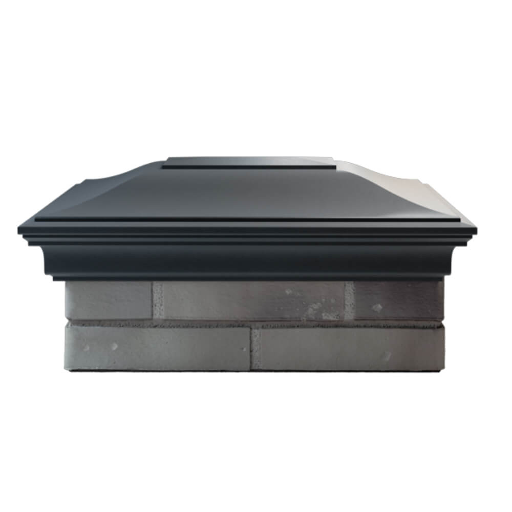 Колпак Zking Монблан Серый на столб 2х1.5 кирпича (515х385мм) в Иваново фото