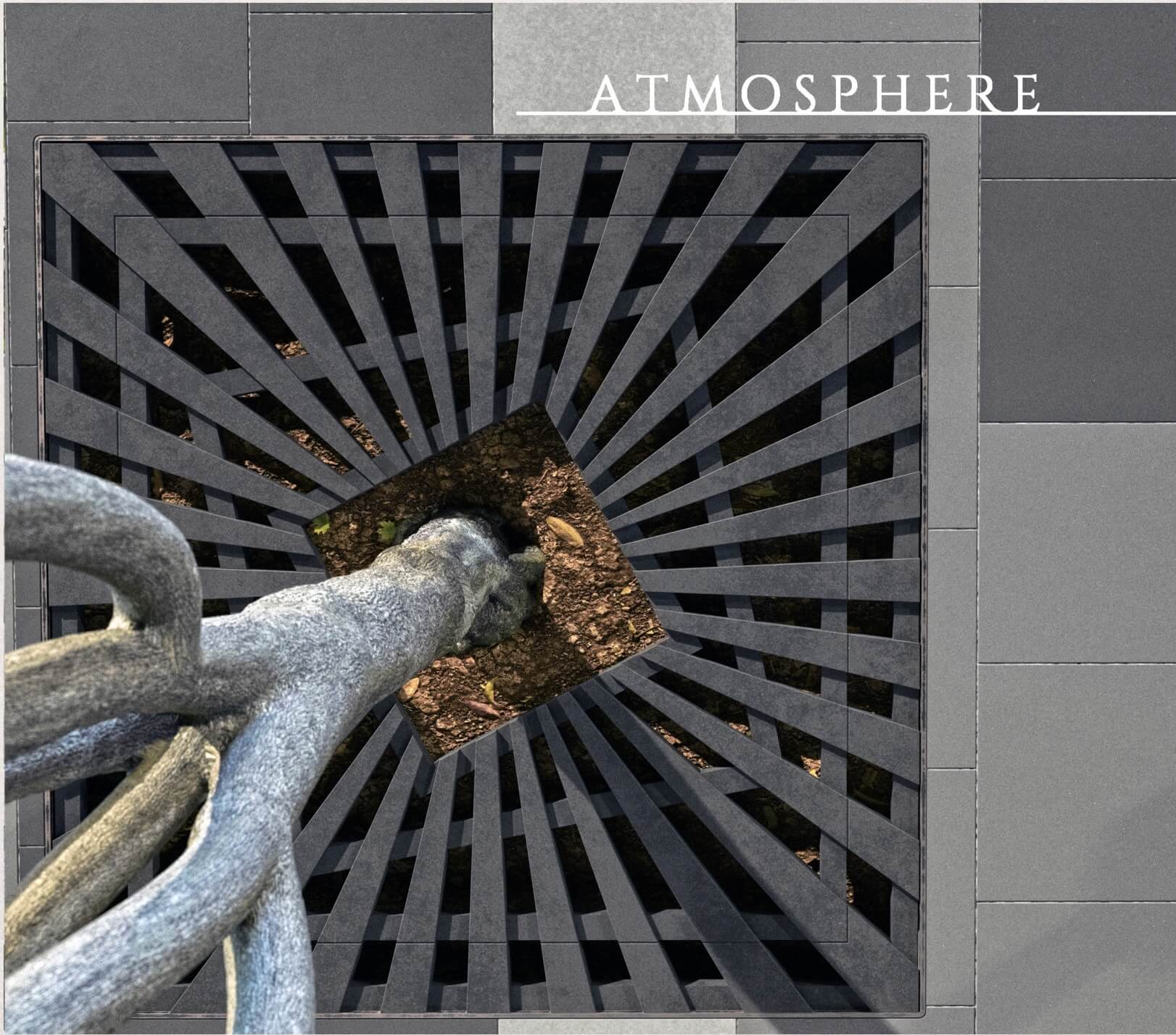 Приствольная решетка для дерева ZKING ATMOSPHERE 1.2х1.2м Черная в Иваново фото