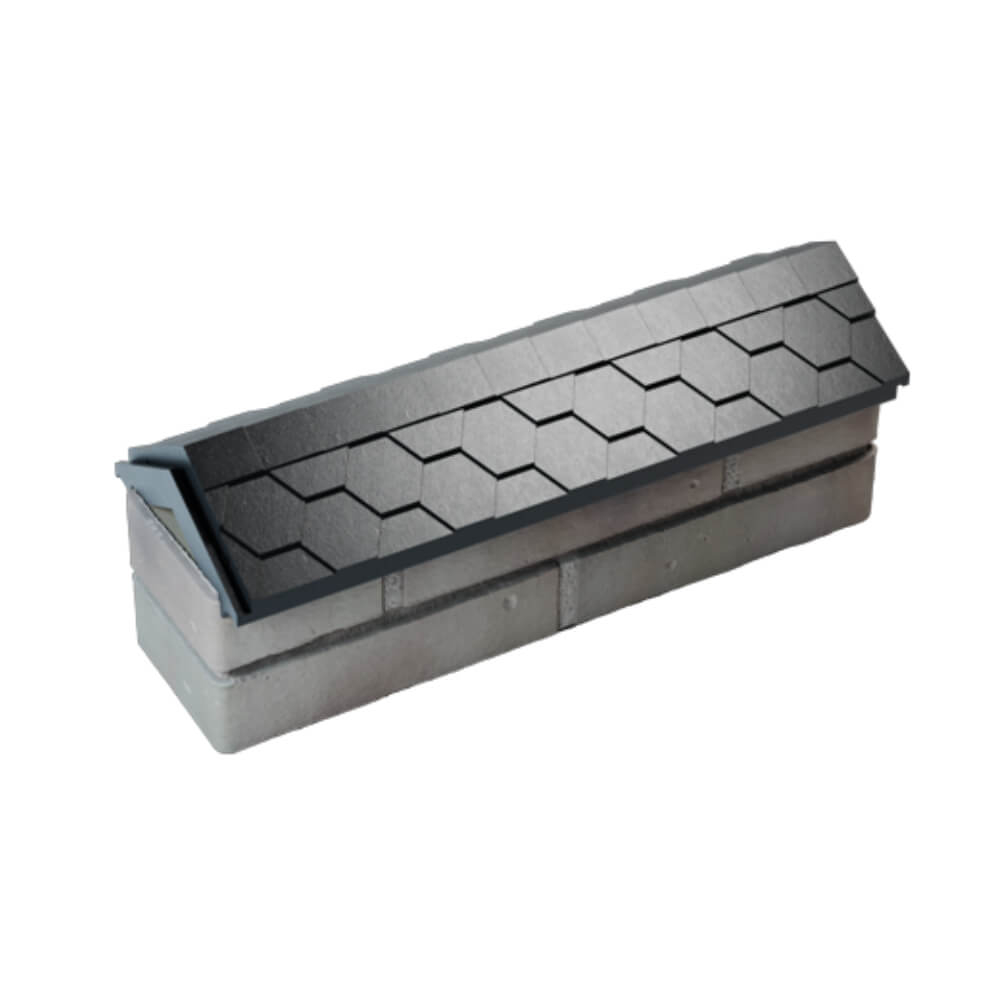 Парапет Zking Эверест Черный с посадкой на 0.5 кирпича (130мм) в Иваново фото