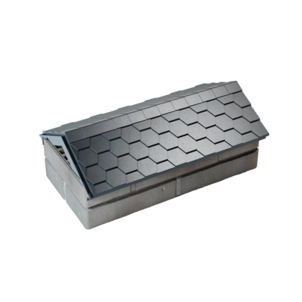 Парапет Zking Эверест Серый с посадкой на 1 кирпич (200/225/255мм) в Иваново фото