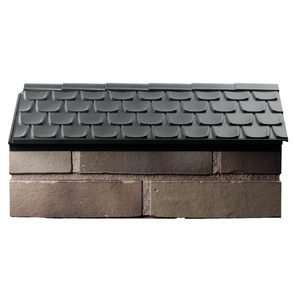 Парапет Zking Эльбрус Серый с посадкой на 1 кирпич (255мм) в Иваново фото