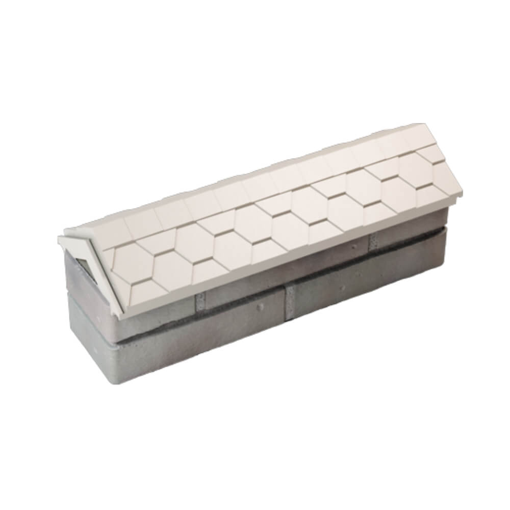 Парапет Zking Эверест Бежевый с посадкой на 0.5 кирпича (130мм) в Иваново фото