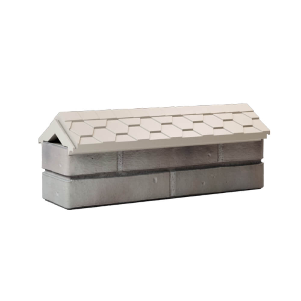 Парапет Zking Эверест Бежевый с посадкой на 0.5 кирпича (130мм) Иваново фото