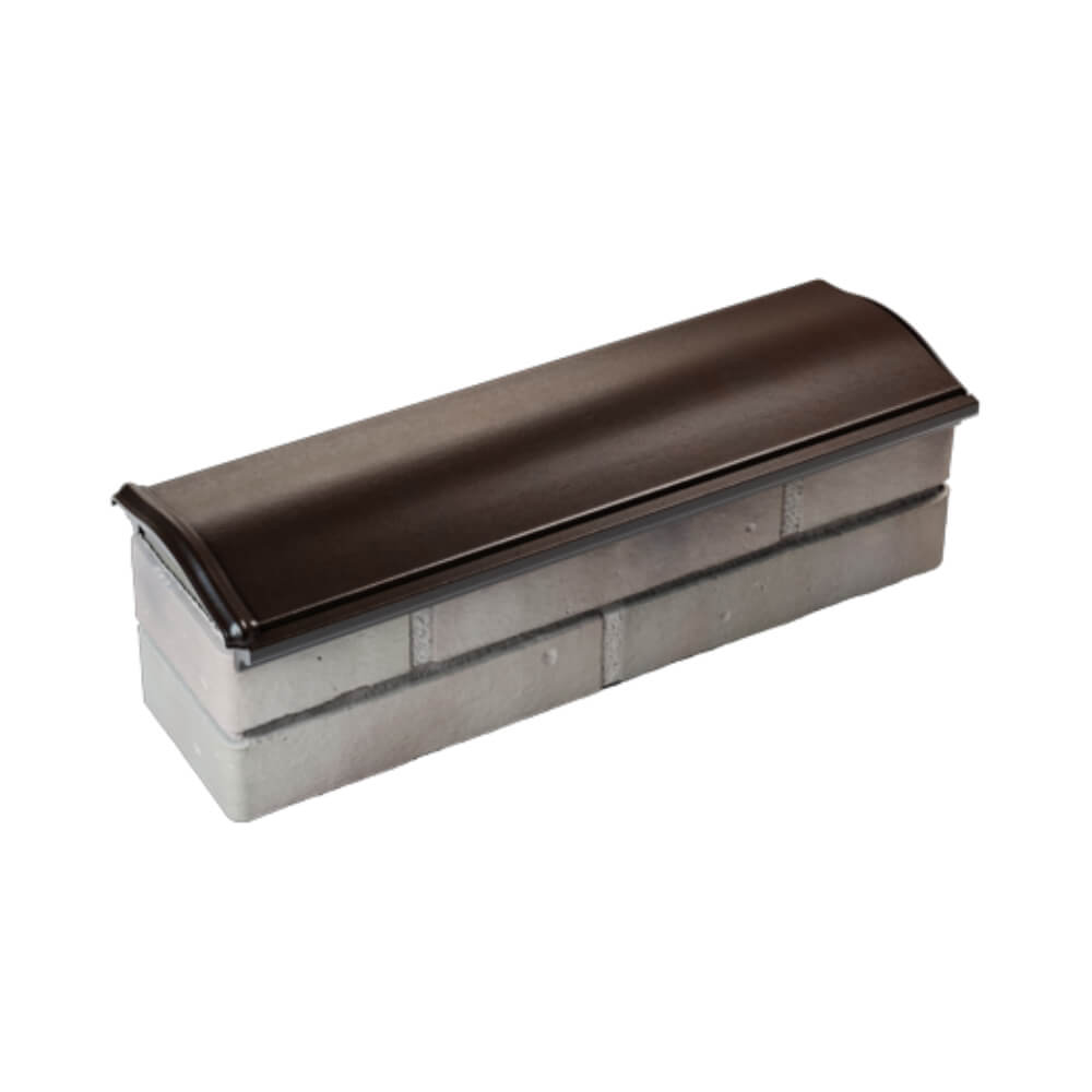 Парапет Zking Монблан Коричневый посадка на 0.5 кирпича (130мм) в Иваново фото