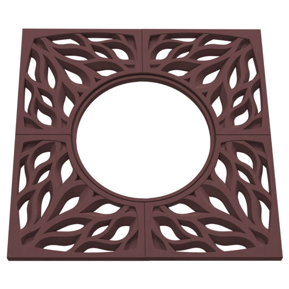 Приствольная решетка для дерева ZKING CRUST 1.2х1.2м Коричневая в Иваново фото