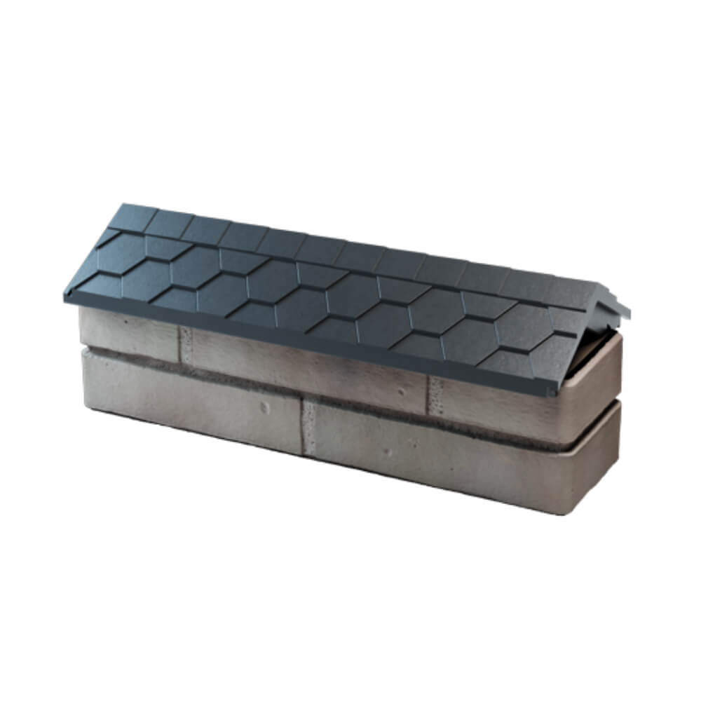 Парапет Zking Эверест Серый с посадкой на 0.5 кирпича (130мм) в Иваново фото