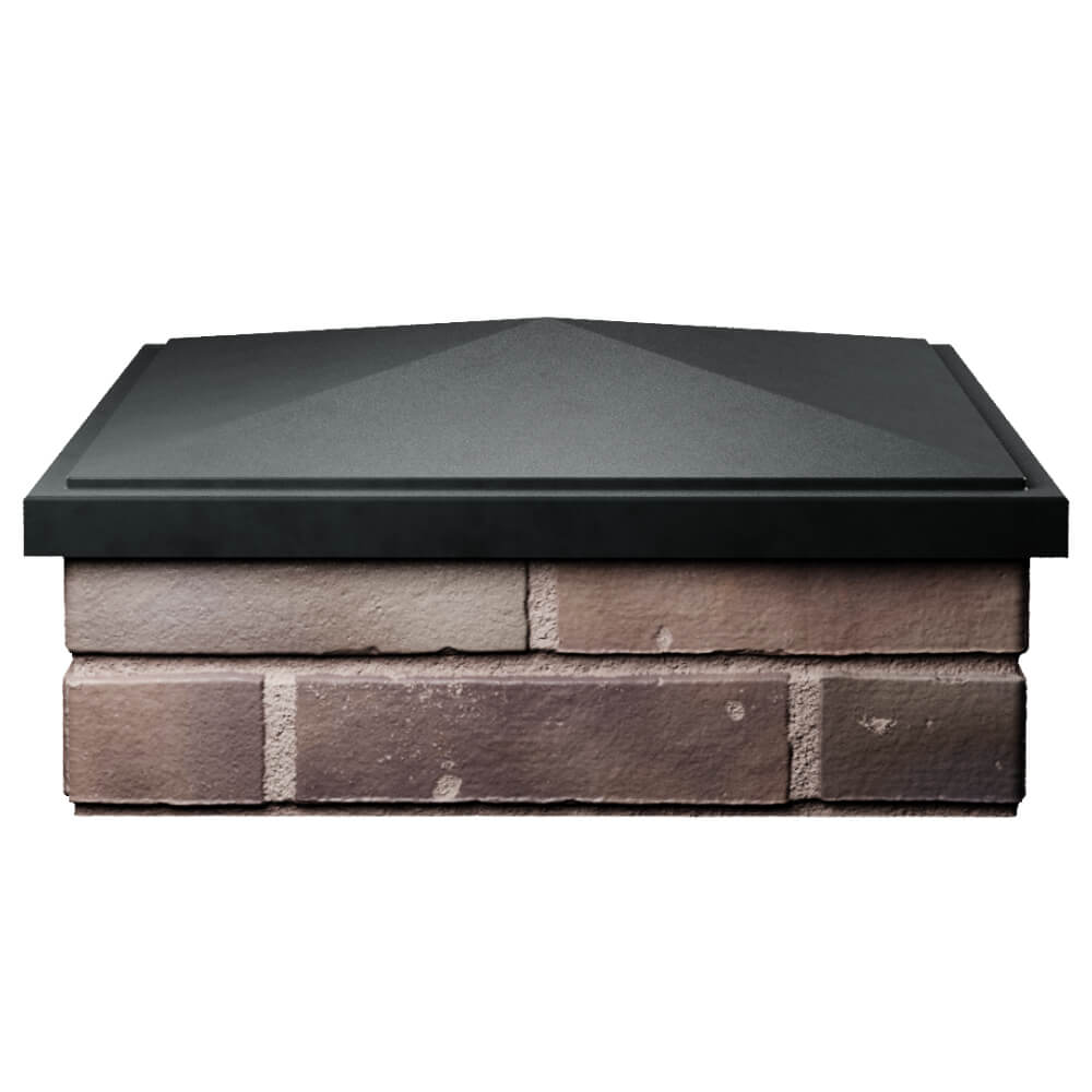 Колпак Zking БонаМоно Черный на столб 2х2 кирпича (515х515, 530х530мм) Иваново фото