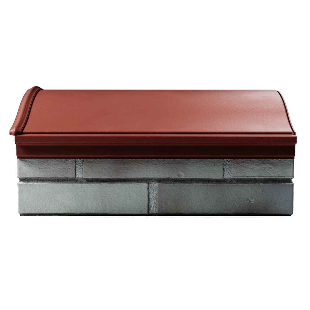 Парапет Zking Монблан Красный посадка на 1.5 кирпича (355/385мм) в Иваново фото