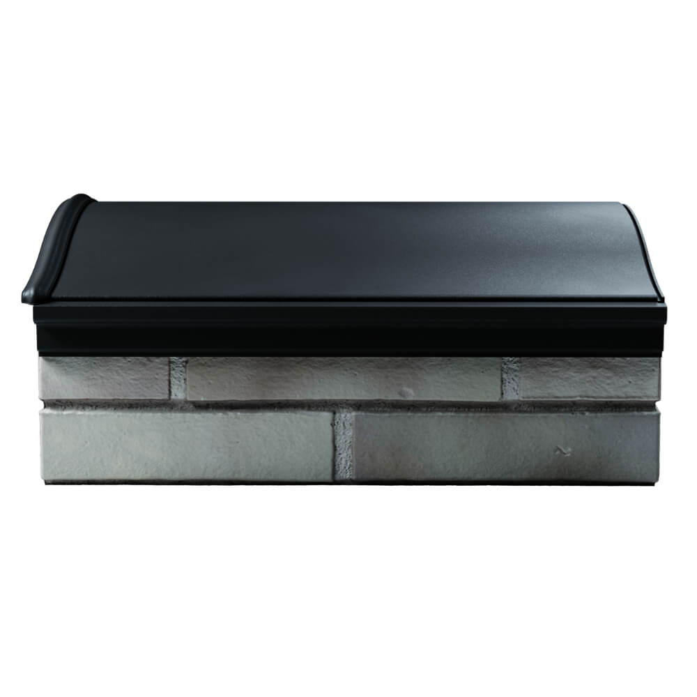 Парапет Zking Монблан Черный посадка на 1.5 кирпича (355/385мм) в Иваново фото