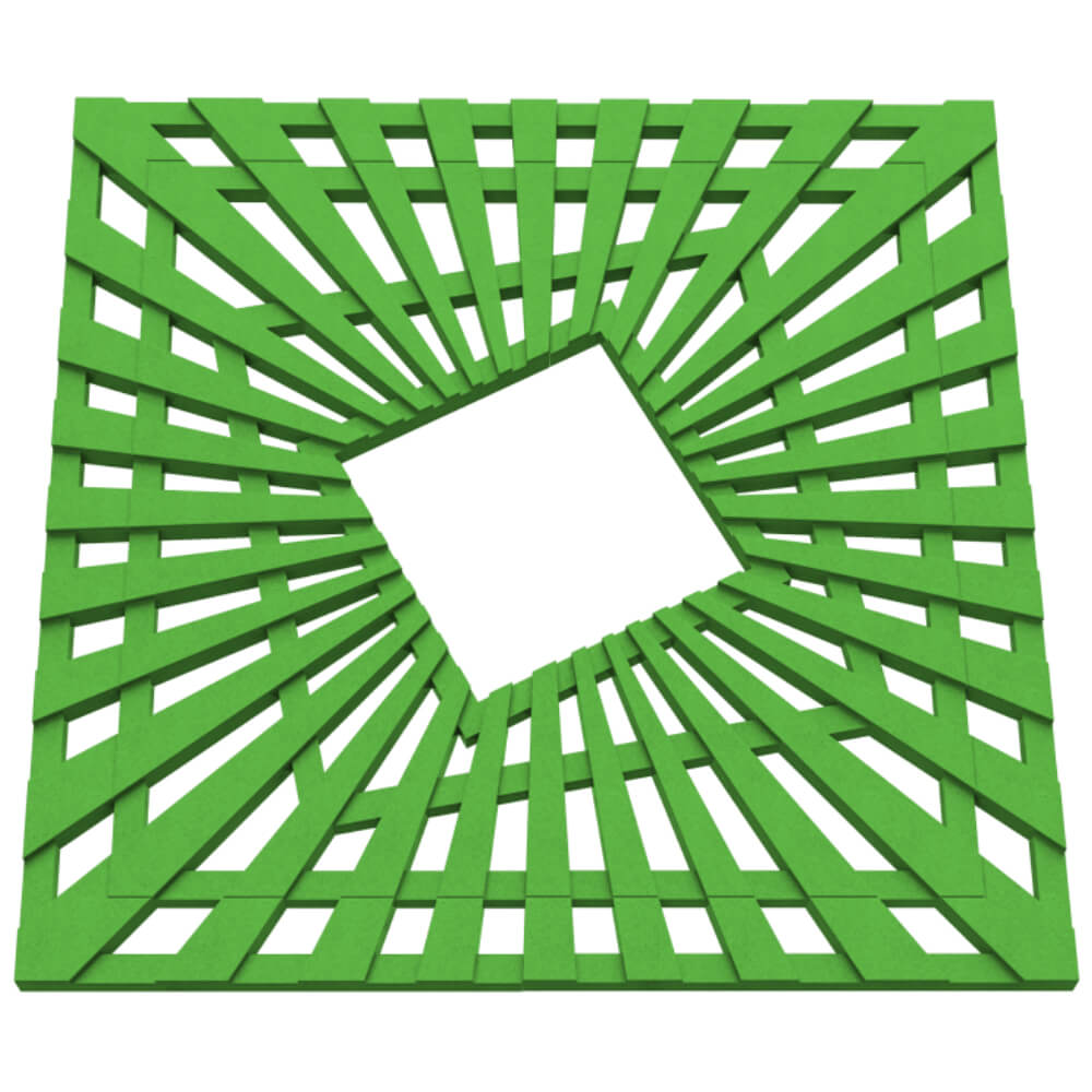 Приствольная решетка для дерева ZKING ATMOSPHERE 1.2х1.2м Зеленая в Иваново фото