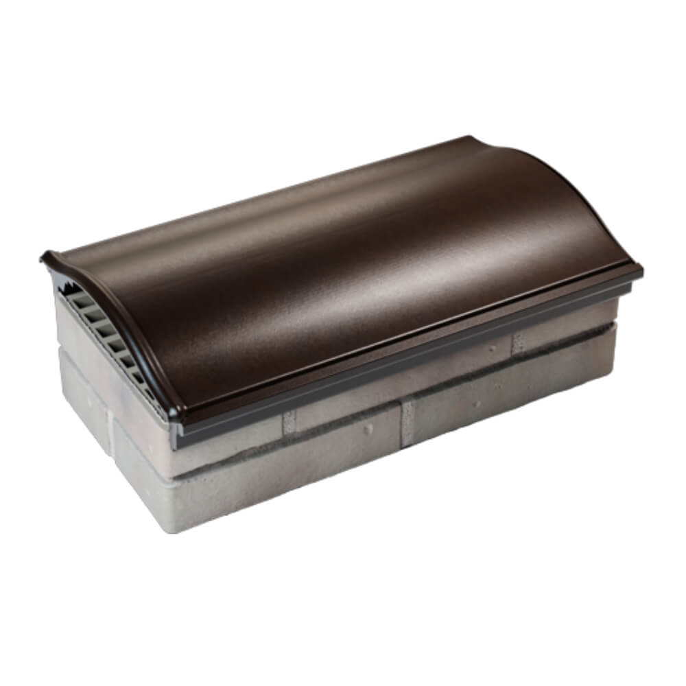 Парапет Zking Монблан Коричневый посадка на 1 кирпич (200/225/255мм) в Иваново фото