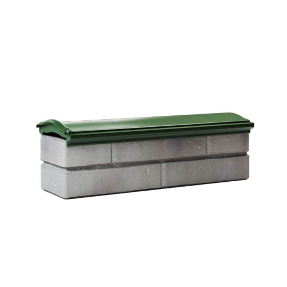 Парапет Zking Монблан Зеленый посадка на 0.5 кирпича (130мм) Иваново фото