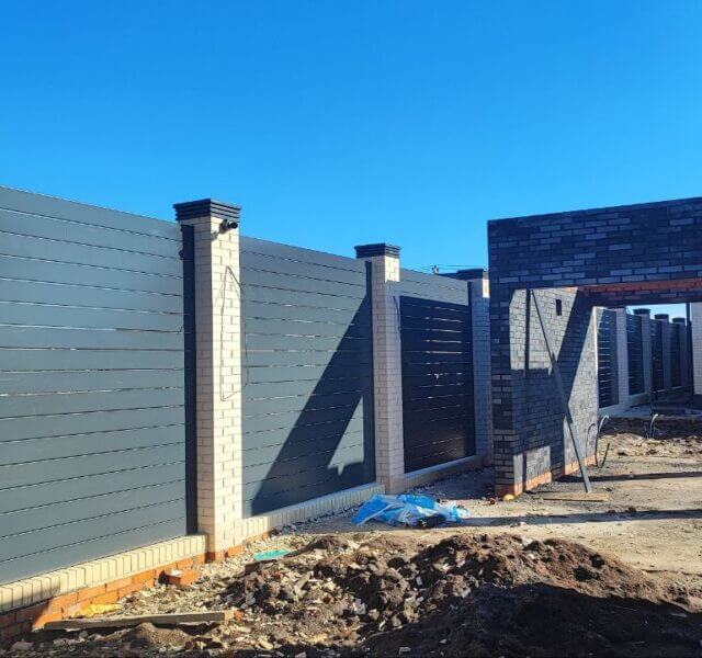 Колпак Zking Бона ХайТек Серый на столб 1.5х1.5 кирпича (385х385мм) в Иваново фото