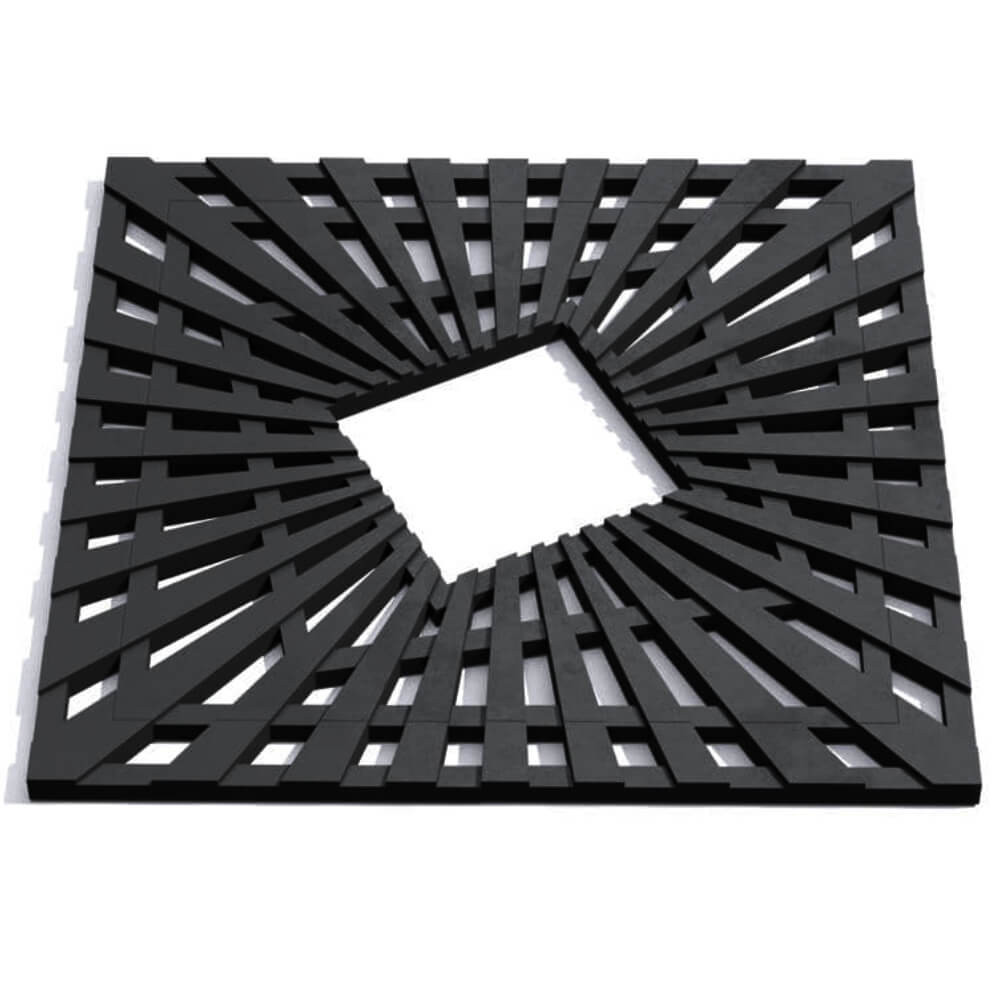 Приствольная решетка для дерева ZKING ATMOSPHERE 1.2х1.2м Черная Иваново фото