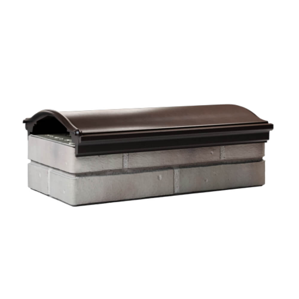 Парапет Zking Монблан Коричневый посадка на 1 кирпич (200/225/255мм) Иваново фото