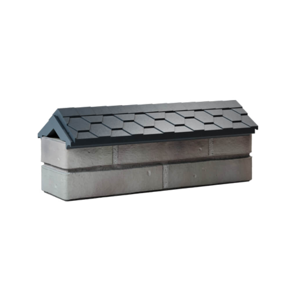 Парапет Zking Эверест Серый с посадкой на 0.5 кирпича (130мм) Иваново фото