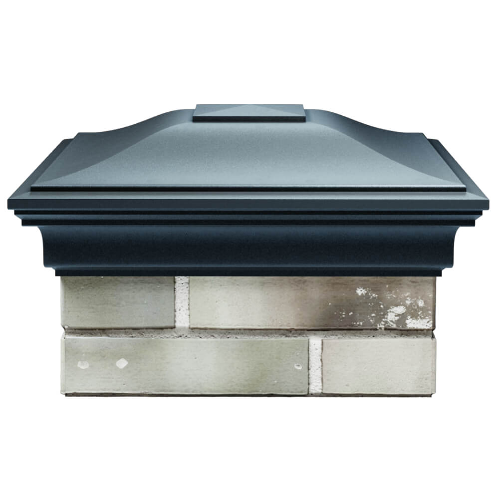 Колпак Zking Монблан Серый на столб 1.5х1.5 кирпича (385х385мм) Иваново фото