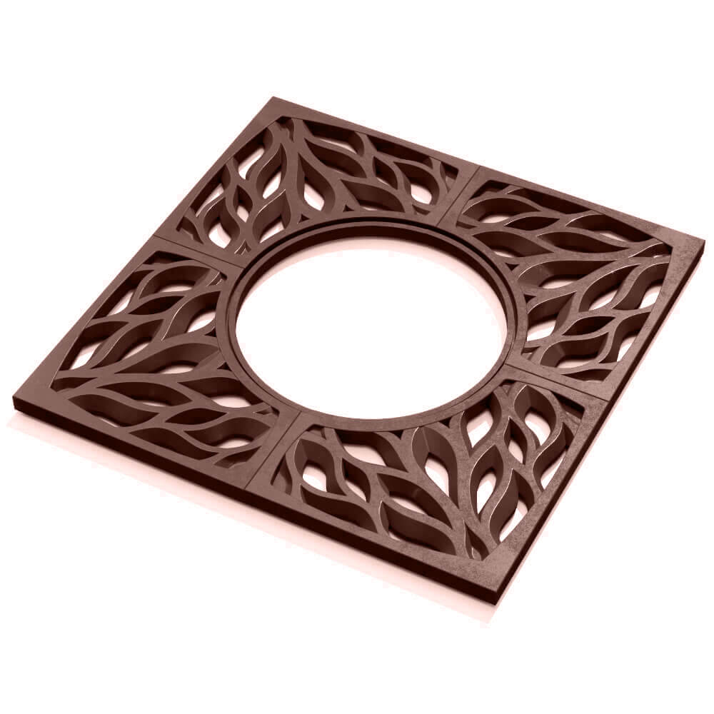 Приствольная решетка для дерева ZKING CRUST 1.2х1.2м Коричневая в Иваново фото