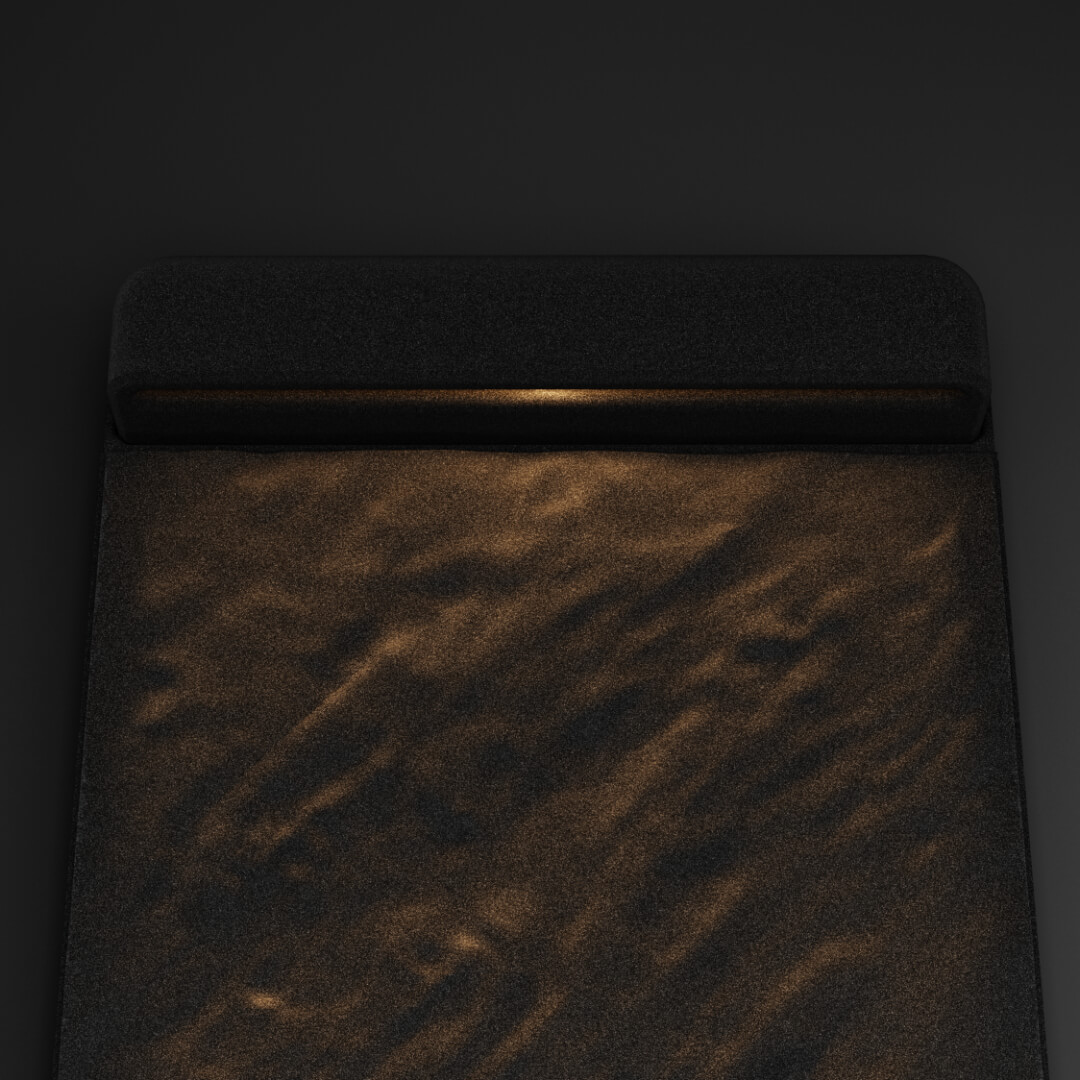 LED Светильник для шаговой плиты STONE Черный Сланец 330х75х98мм в Иваново фото