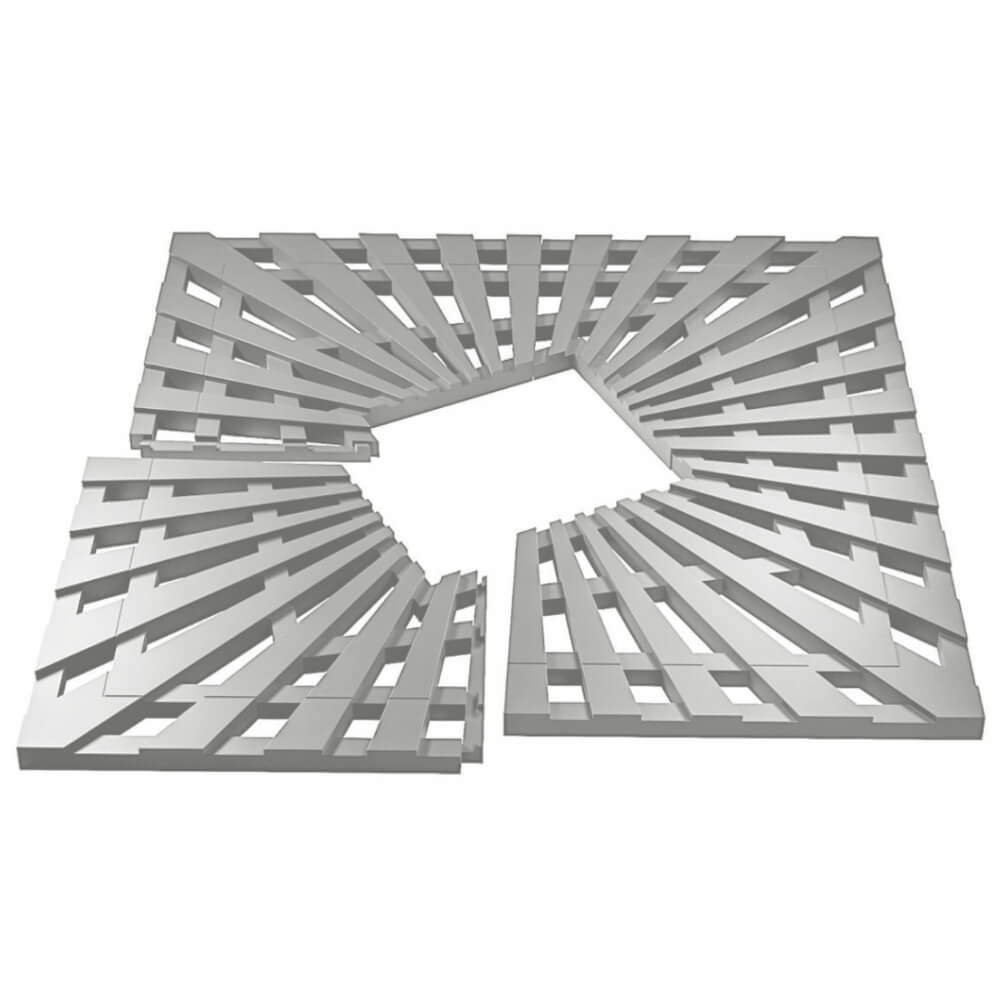 Приствольная решетка для дерева ZKING ATMOSPHERE 1.2х1.2м Бежевая в Иваново фото