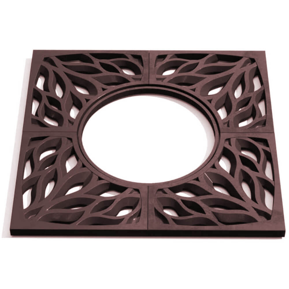 Приствольная решетка для дерева ZKING CRUST 1.2х1.2м Коричневая Иваново фото