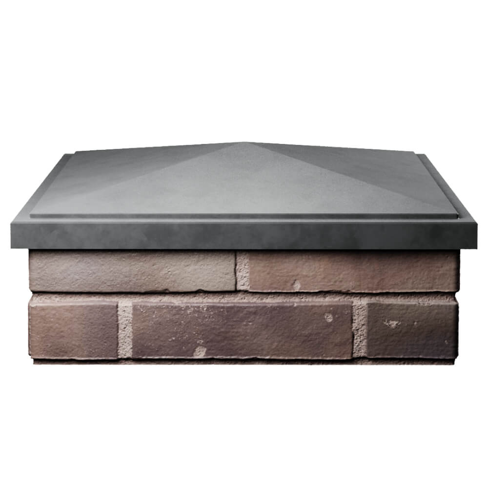 Колпак Zking БонаМоно Серый на столб 2х2 кирпича (515х515, 530х530мм) Иваново фото