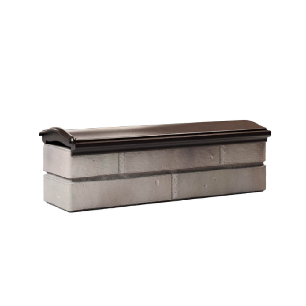 Парапет Zking Монблан Коричневый посадка на 0.5 кирпича (130мм) Иваново фото