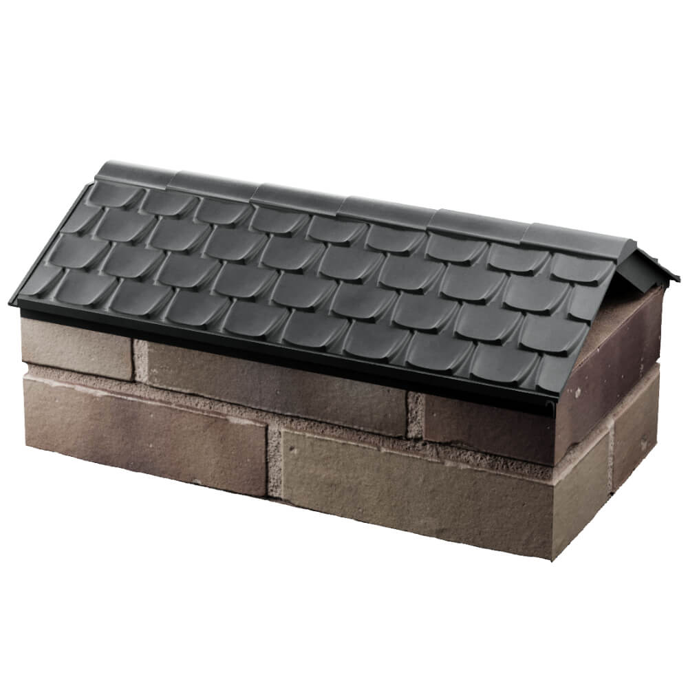 Парапет Zking Эльбрус Серый с посадкой на 1 кирпич (255мм) в Иваново фото