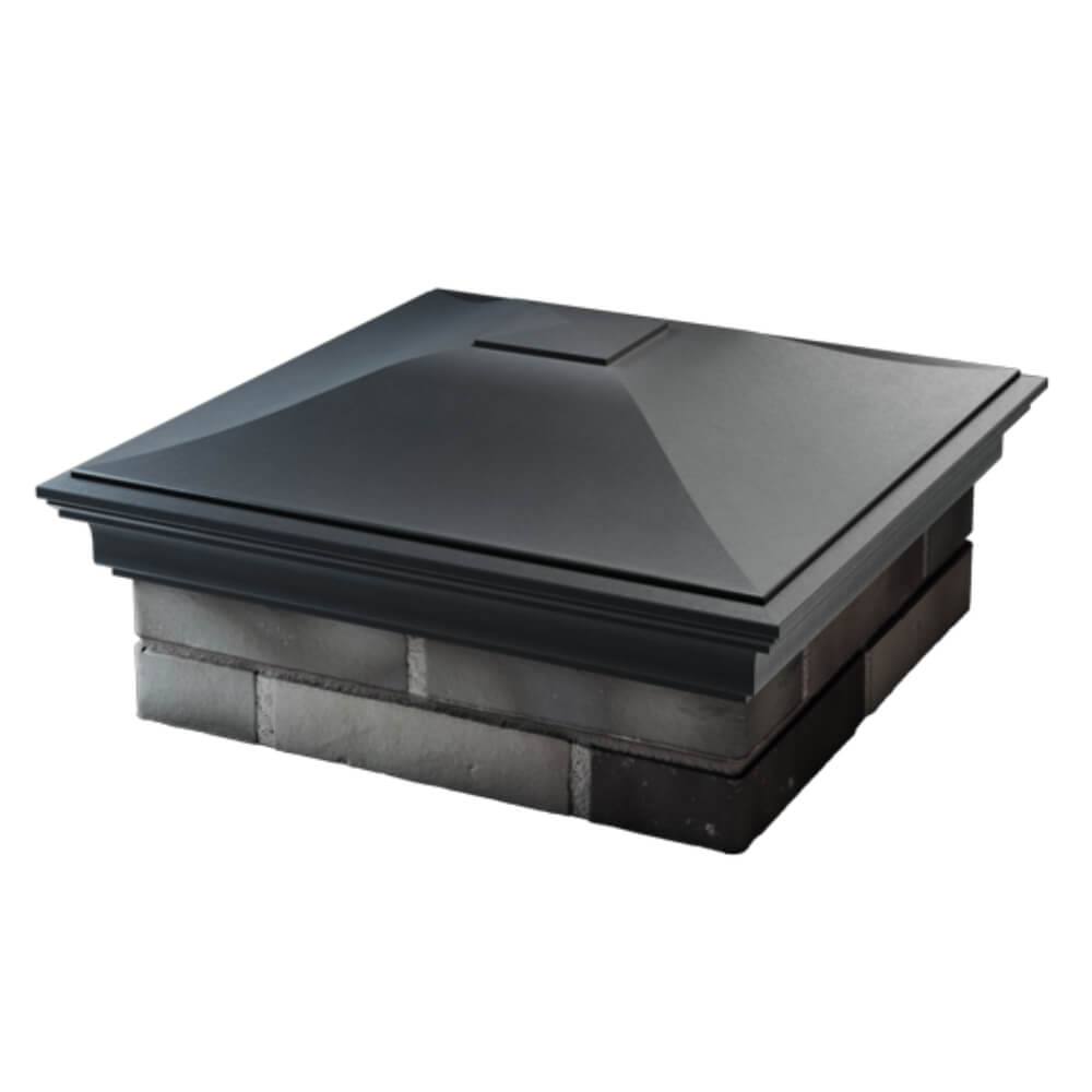 Колпак Zking Монблан Серый на столб 2х2 кирпича (515х515мм) в Иваново фото