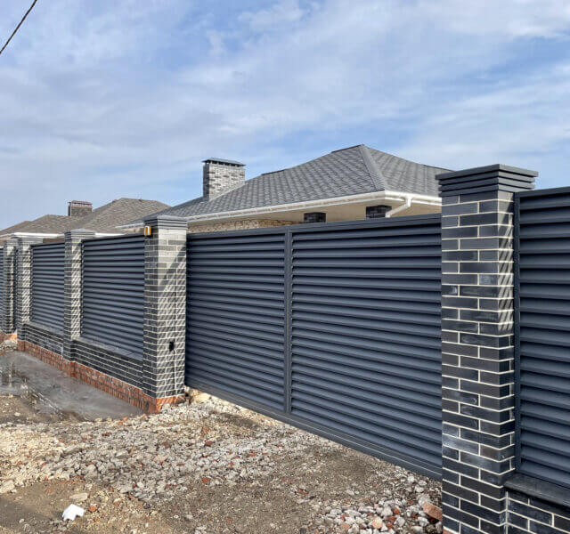 Колпак Zking Бона ХайТек Серый на столб 1.5х1.5 кирпича (385х385мм) в Иваново фото