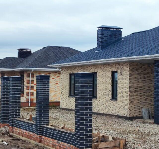 Колпак Zking Бона ХайТек Серый на столб 1.5х1.5 кирпича (385х385мм) в Иваново фото