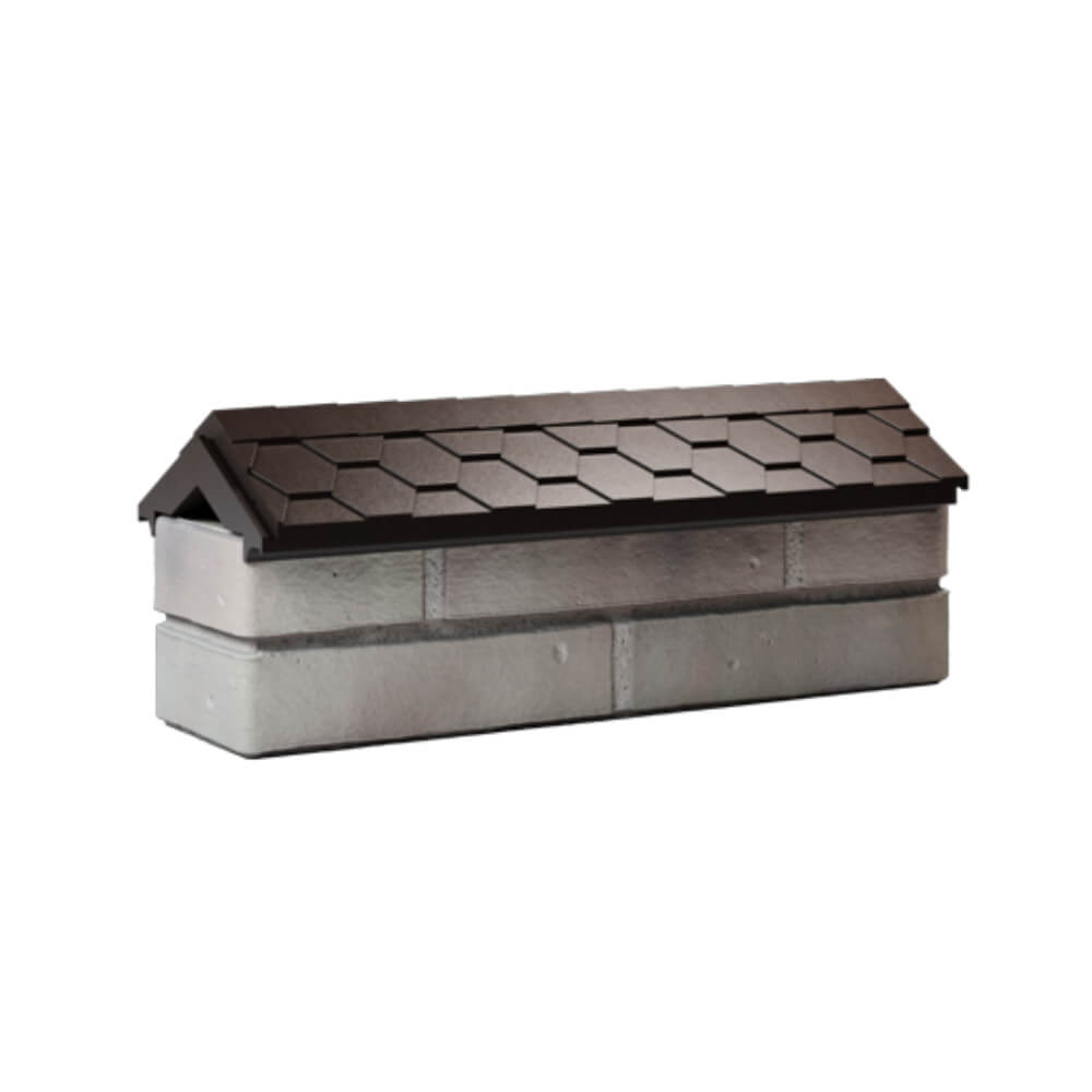 Парапет Zking Эверест Коричневый с посадкой на 0.5 кирпича (130мм) Иваново фото