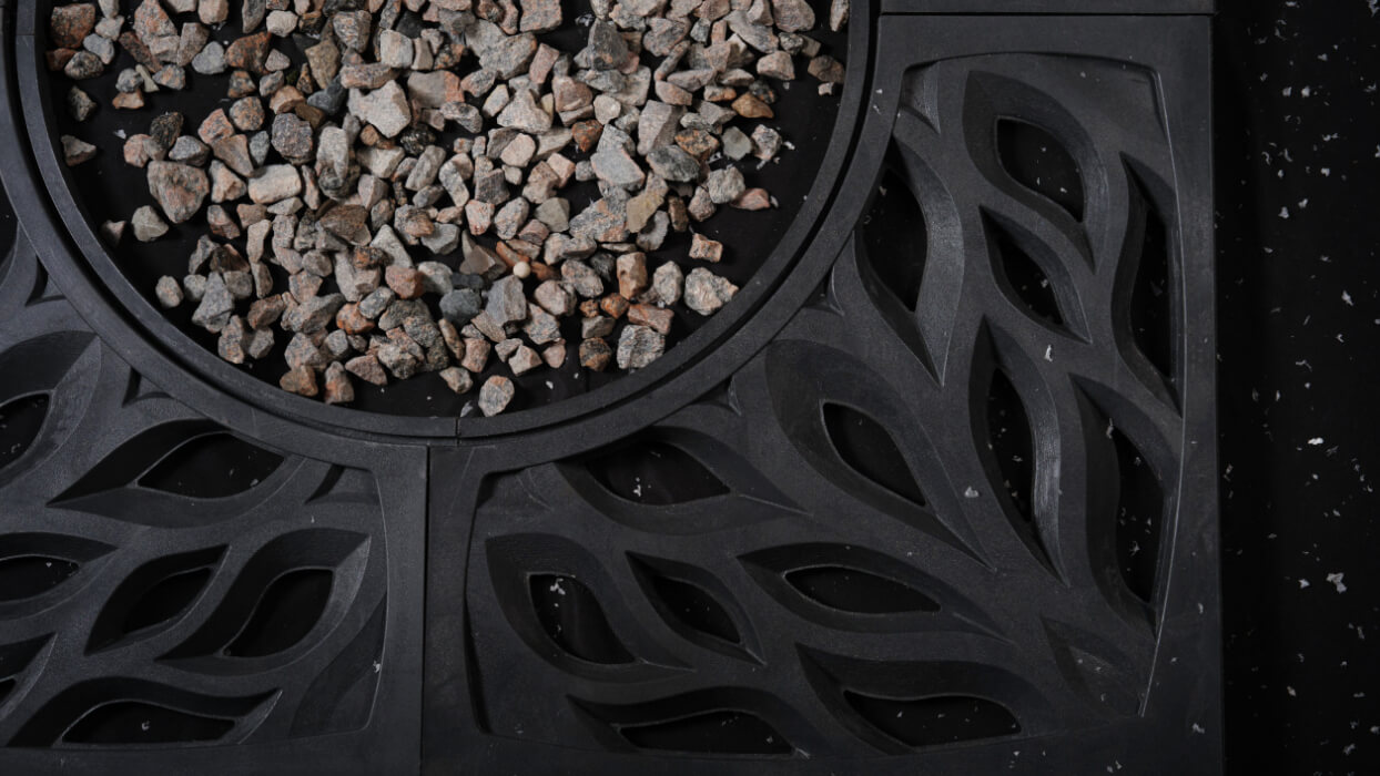 Приствольная решетка для дерева ZKING CRUST 1.2х1.2м Черная в Иваново фото